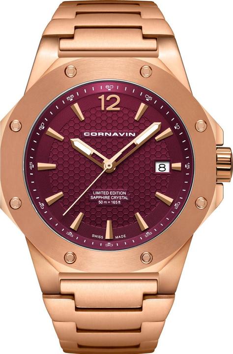 Immagine prodotto Cornavin Centro 3-H (Orologio da polso analogico, 41 mm)