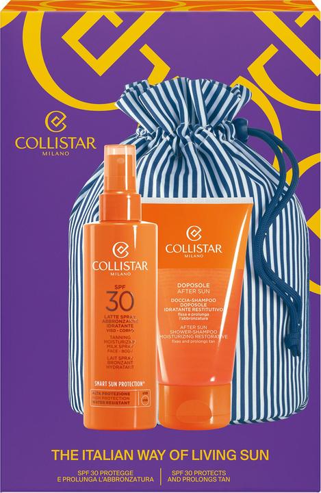 Image du produit Collistar CS Sun - Giftset Tanning Moisturizing Milk Spray Spf 30 (Set soin du corps)