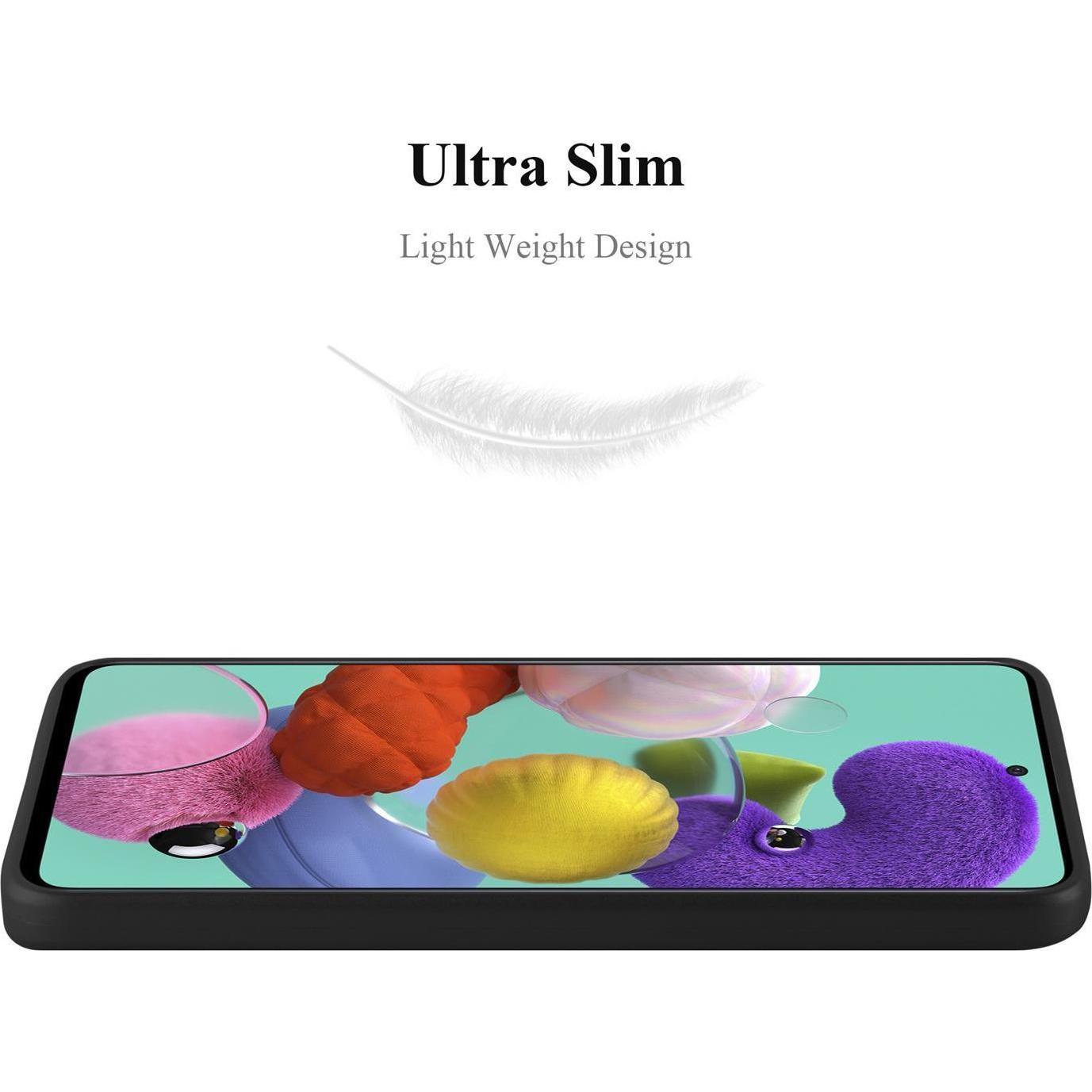 Thumbnail - Cadorabo TPU Matt Metallic Cover (Samsung Galaxy A71 5G), Smartphone Hülle, Schwarz