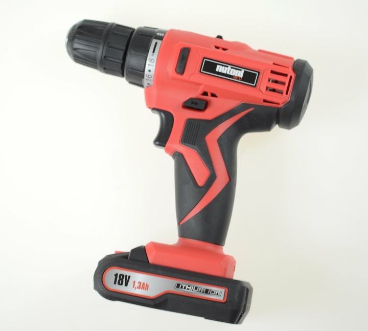 Actual product image Nutool BATTERY Screwdriver 18V LI-ION 2x1.3Ah (Rechargeable battery operated)