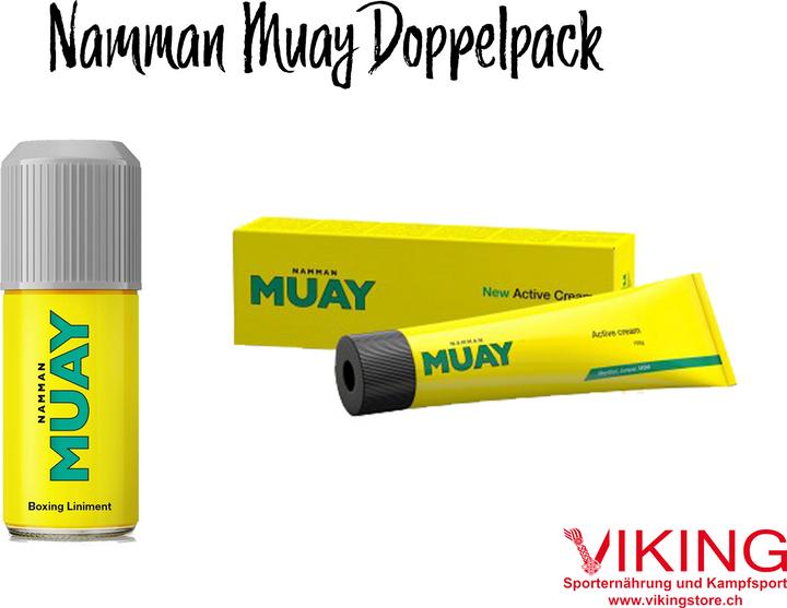Immagine prodotto Namman Muay Pacchetto doppio Muay (120 ml)