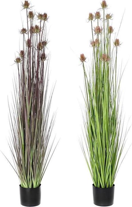 DKD Home Decor Decorative Plant 40 x 40 x 150 cm Pink Lilac Polyethylene PVC (2 Units) (150 cm)