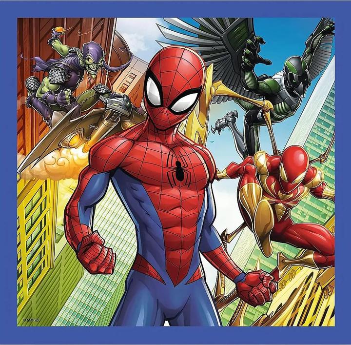 Actual product image Trefl 3 in 1 Puzzle - Spiderman (20 pieces)