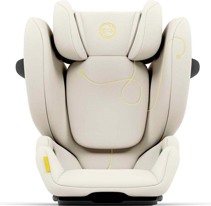 Actual product image Cybex SOLUTION G I-FIX Seashell Beige | light beige (Child seat, ECE R129/i-Size Standard)