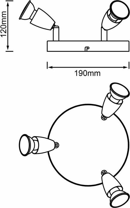 Produktbild Brilliant Amalfi (250 lm, GU10)