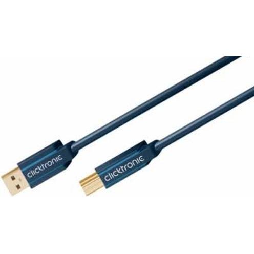 clicktronic USB-A - USB-B SuperSpeed (1.80 m, USB 3.0), USB Kabel