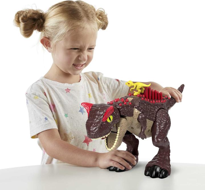 Actual product image Imaginext Jurassic World Spike Strike Carnotaurus