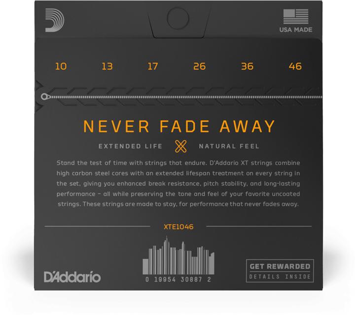 Actual product image D'Addario XTE1046 (6 x, Electric guitar, 0.05")
