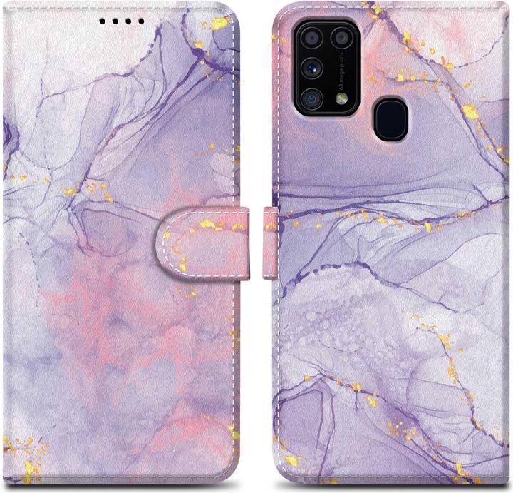 Pink Purple Marble No. 5