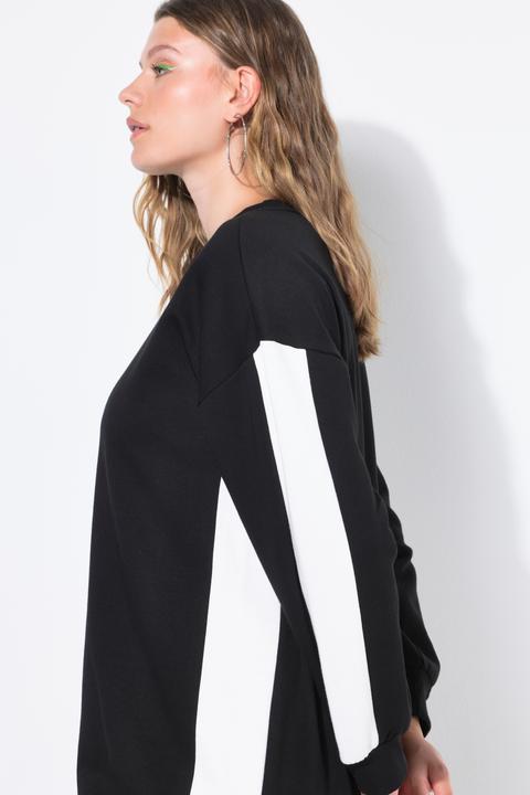 Produktbild Studio Untold Sweatkleid, oversized, Seitenstreifen (50, 52)
