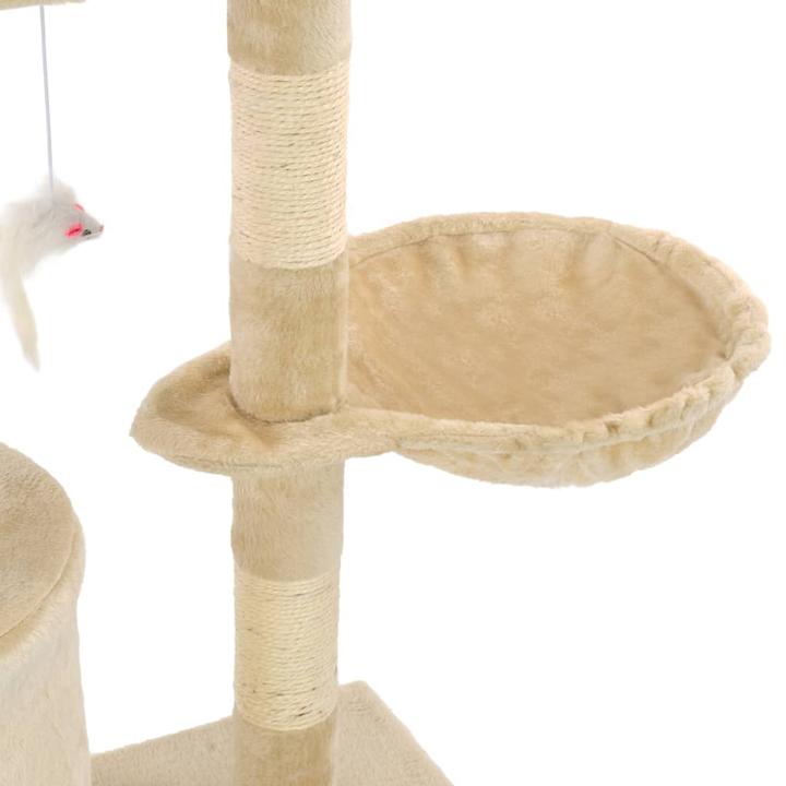 Produktbild vidaXL Kratzbaum (138 cm, Beige)