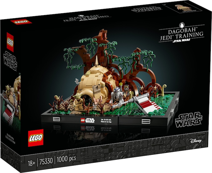 Immagine prodotto LEGO Star Wars 75330 Addestramento Jedi a Dagobah Diorama (75330, LEGO Star Wars)