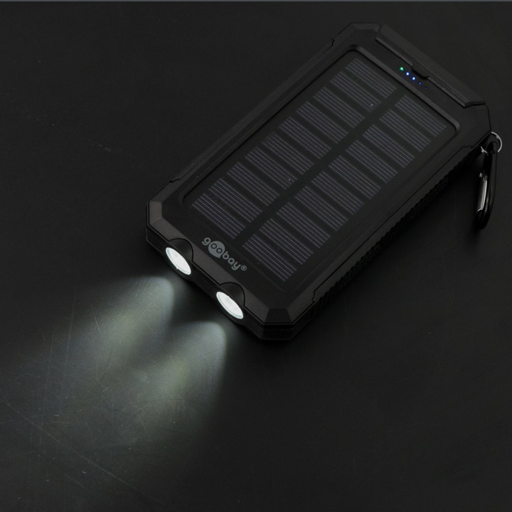 Produktbild Goobay Solar Outdoor (8000 mAh, 10 W, 29.60 Wh)