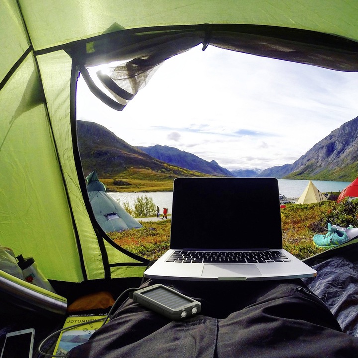 Produktbild Goobay Solar Outdoor (8000 mAh, 10 W, 29.60 Wh)