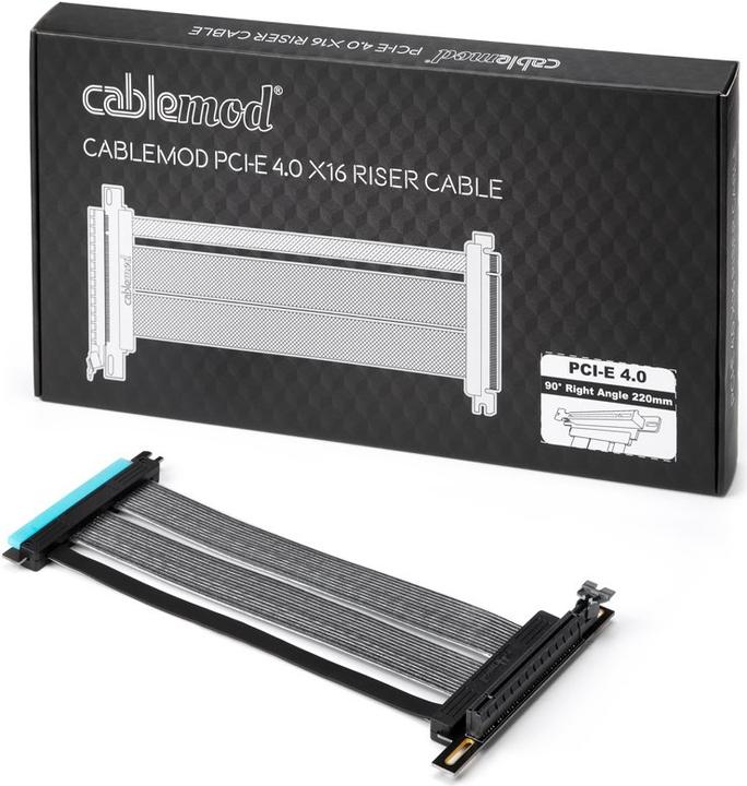 Actual product image CableMod PCIe 4.0 riser cable