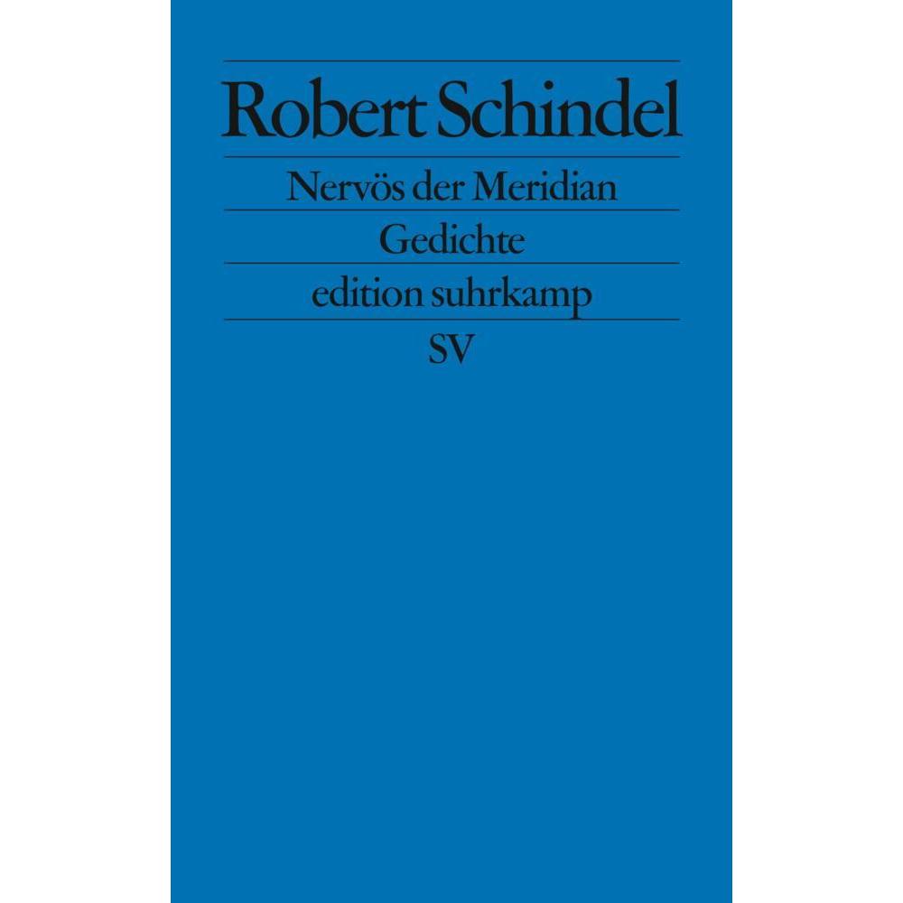 Edit.Suhrk.2317 Schindel.Nervös.Merid., Belletristik von Robert Schindel