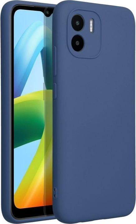 Image du produit OEM Back panel cover SILICONE case for XIAOMI Redmi A1 / Redmi A2 blue (Xiaomi Redmi A1, Xiaomi Redmi A2)