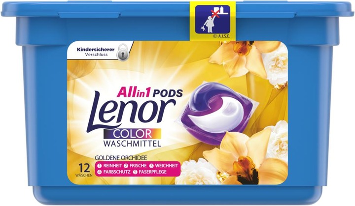 Produktbild Lenor Goldene Orchidee (12 Waschgänge, Pods)