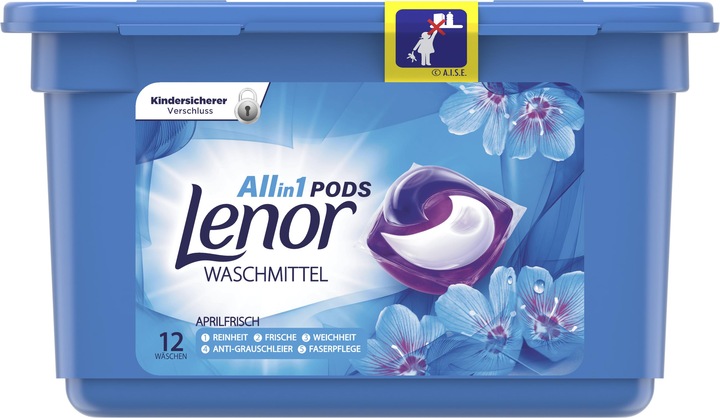 Produktbild Lenor Weisse Wasserlilie (12 Waschgänge, Pods)