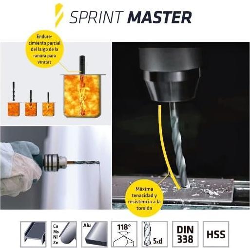 Actual product image Alpen Twist drill (6.5 millimetres)