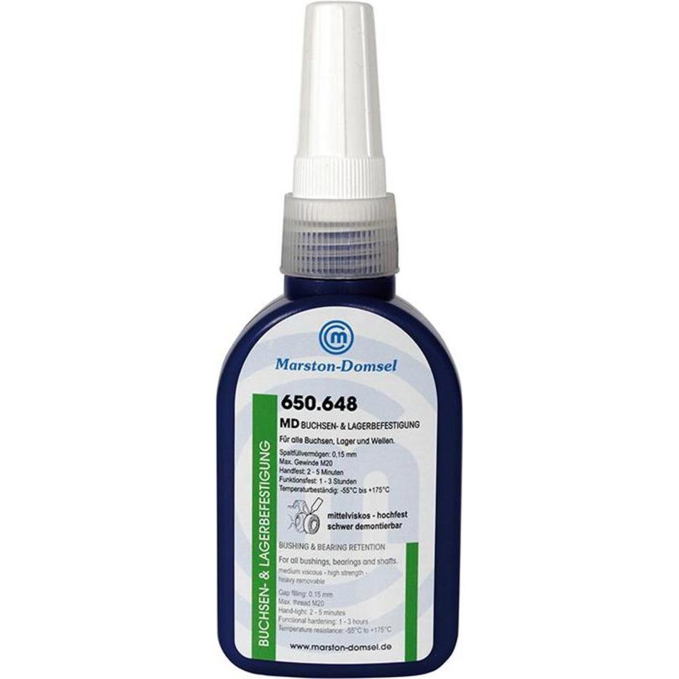 Marston-Domsel, Klebstoff, MD-Buchsen- und Lagerbefestigung 650.648 Flasche 50 g (78 g)