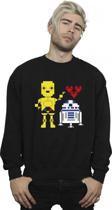 Immagine prodotto Star Wars Heart Robot Felpa Uomo (XXL)