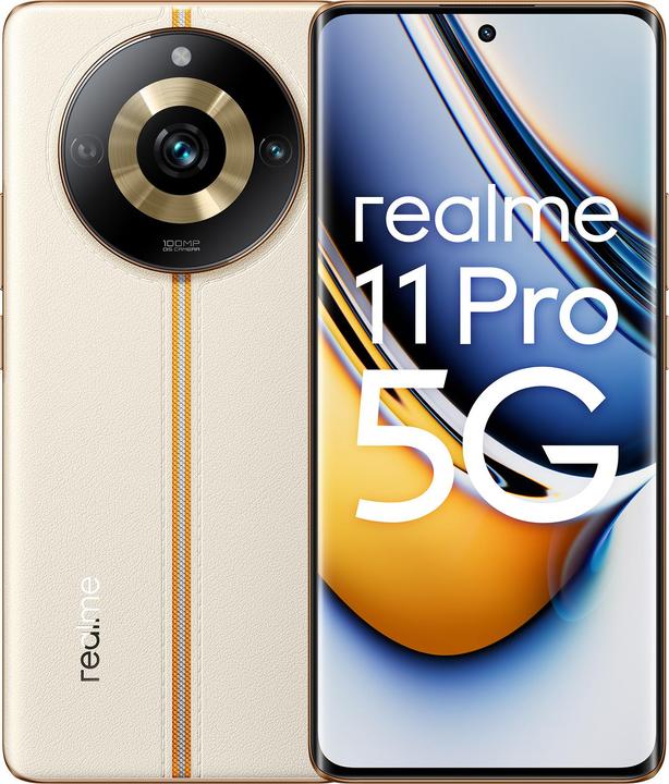 Actual product image realme 11 Pro (256 GB, Sunrise Beige, 6.70", Dual SIM, 5G)