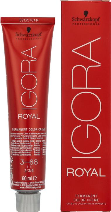 Produktbild Schwarzkopf Professional Igora Royal (3-68 Dunkelbraun Schoko Rot)