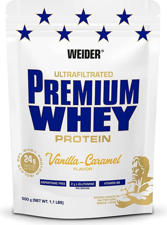 Produktbild Weider Premium Whey Protein (Caramel, Vanille, 1 Stk., 500 g)