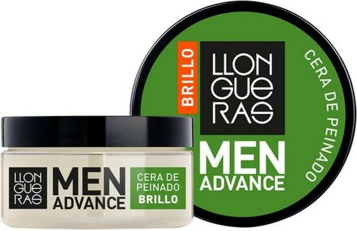Llongueras MEN ADVANCE BRILLO cera de peinado 85 ml (Haarwachs, 85 ml)