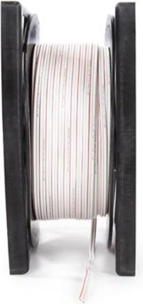 Actual product image Cables SPEAKER WIRE - WHITE - 2 x 1.5 mm² - 100 m (100 m, 1.50 mm²)