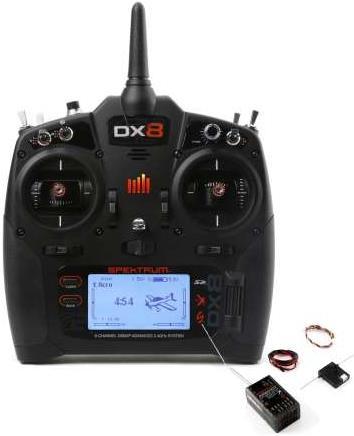 Image du produit Spektrum Système RC Air DX8 G2 8CH DSMX Mode 2 avec récepteur AR8010T