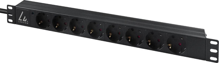 Immagine prodotto Lanview Ciabatta elettrica da 19" per montaggio a rack