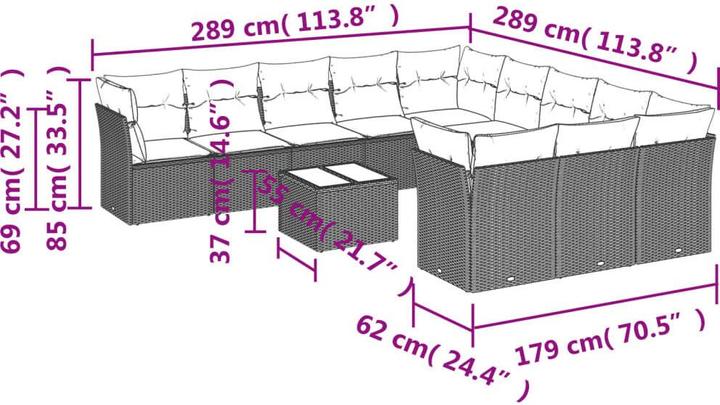 Produktbild vidaXL Kaia