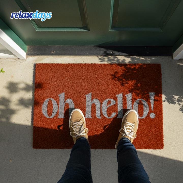 Productafbeelding Relaxdays Fussmatte (60 x 40 cm)