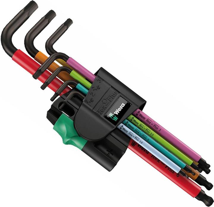 Actual product image Wera 950/7 Hex-Plus Multicolour Magnet 1