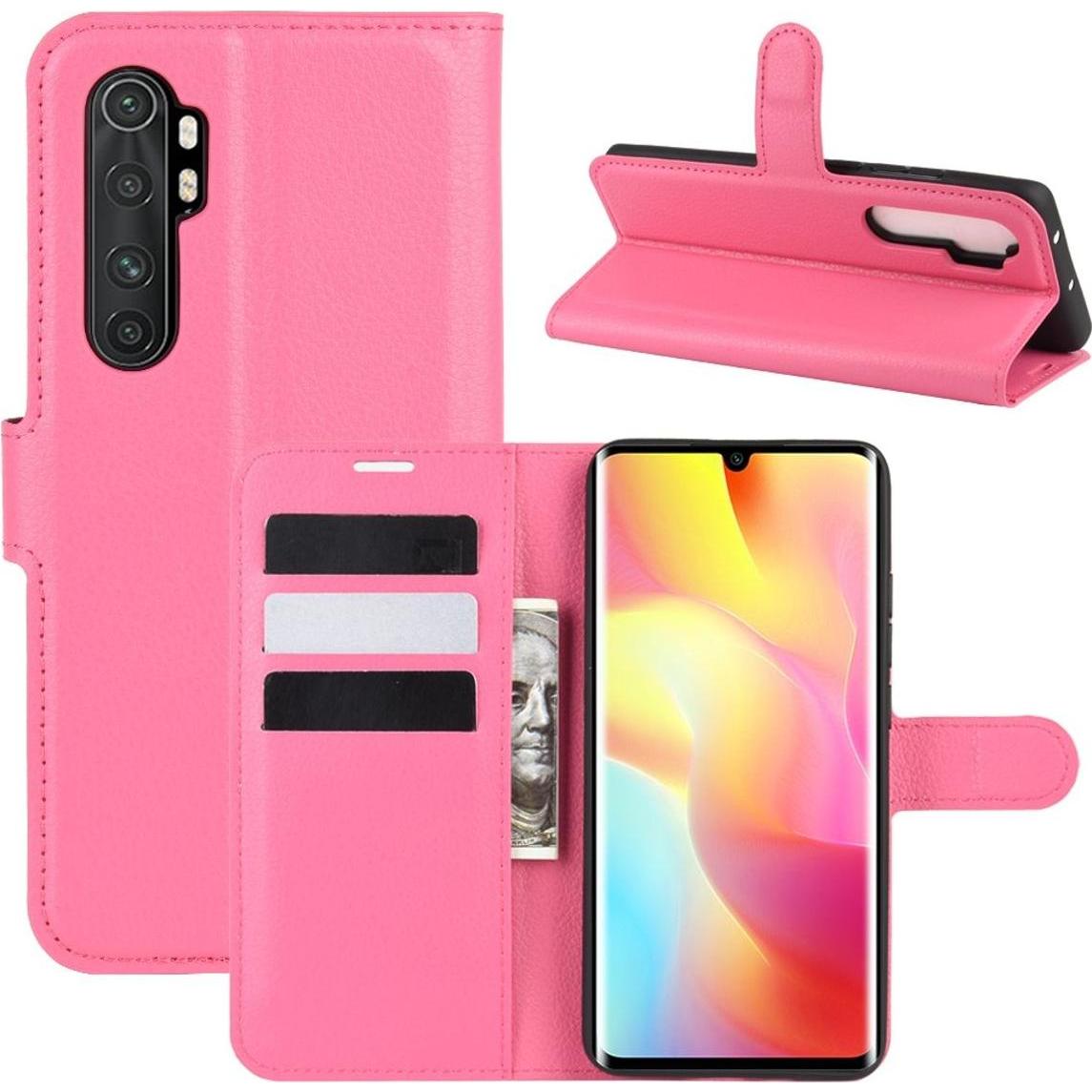 König Design Hülle Handy Schutz für Xiaomi Mi Note 10 Lite Case Cover Tasche Etui Bumper Rosa (Xiaomi Mi Note 10 Lite), ...