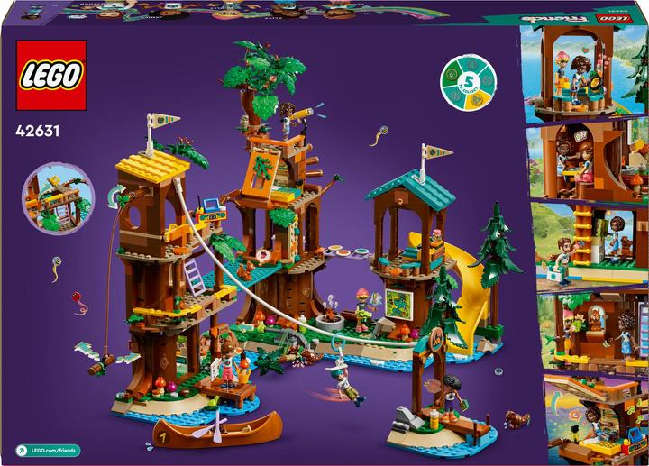 Image du produit LEGO Cabane dans les arbres en camp d'aventure (42631, LEGO Friends)
