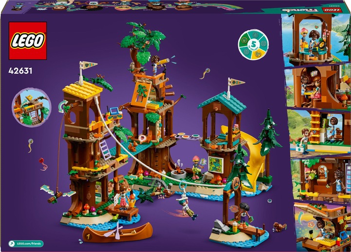 Actual product image LEGO Tree house in the adventure camp (42631, LEGO Friends)