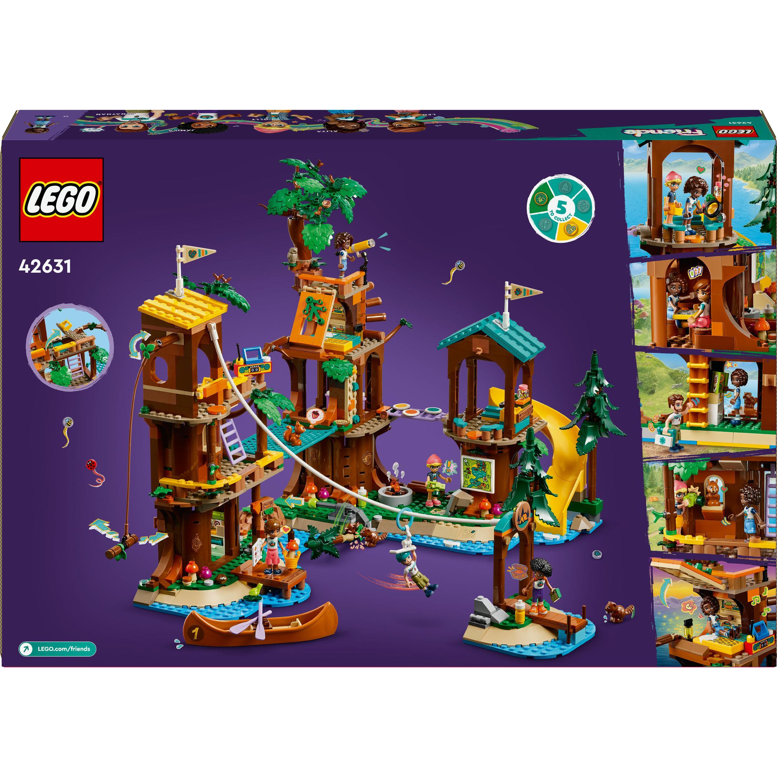 Thumbnail - LEGO Baumhaus im Abenteuercamp (42631, LEGO Friends)