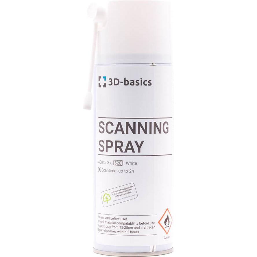 3d-basics Spray di scansione 400ml (Getto vaporizzato), Accessori per stampante 3D