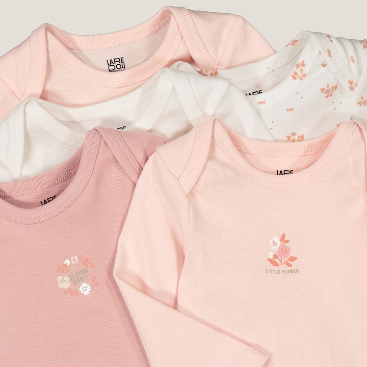 La Redoute Collections 5er-Pack Bodys mit langen Ärmeln