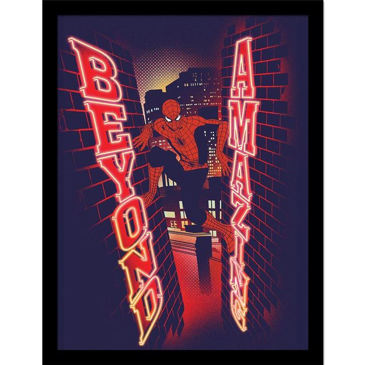 Actual product image Spiderman Beyond Amazing Framed Poster (40 x 30 cm)