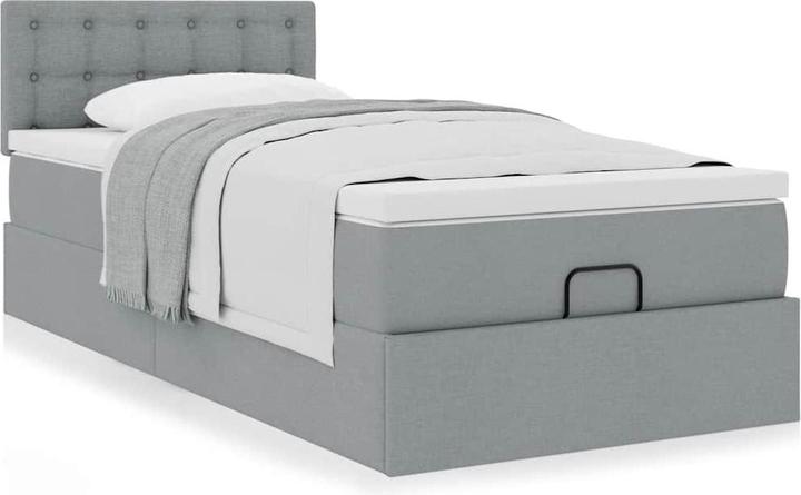 Actual product image vidaXL Ottoman bed (100 x 200 cm)
