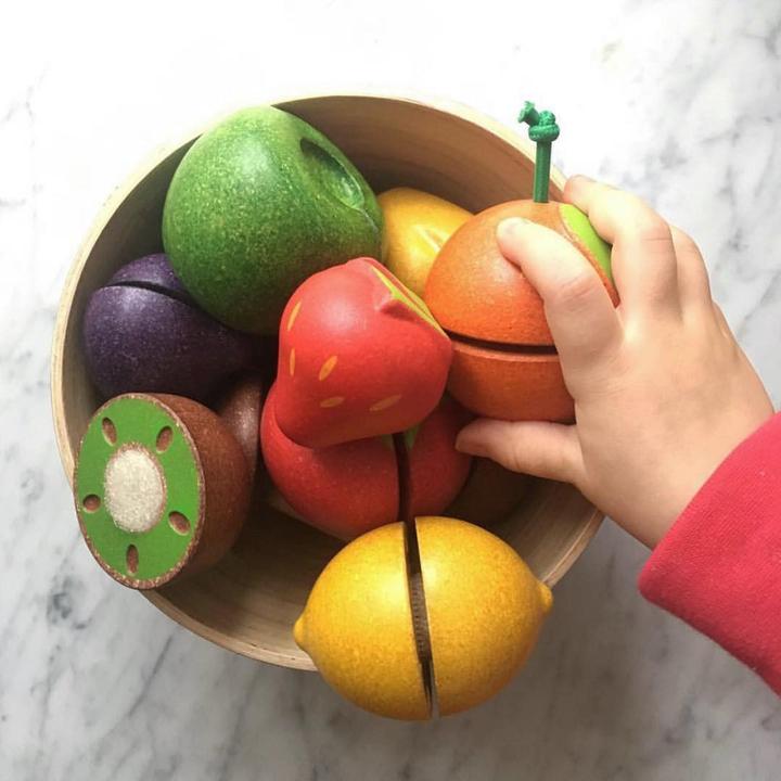 Image du produit Plantoys Fruits sur planche à découper
