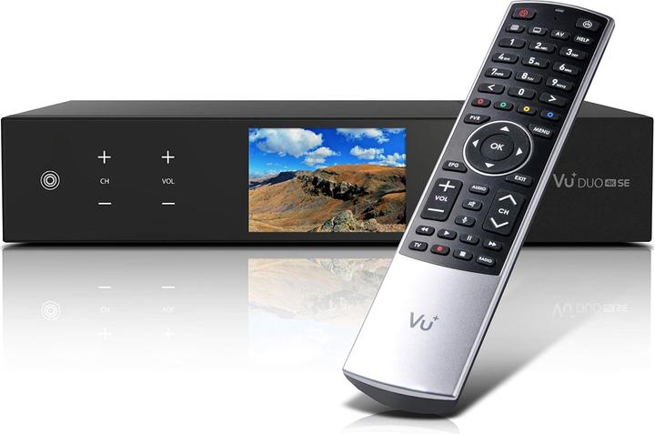 Produktbild Vu+ Duo 4K SE BT (4 GB, Twin DVB-C, CI-Schacht)
