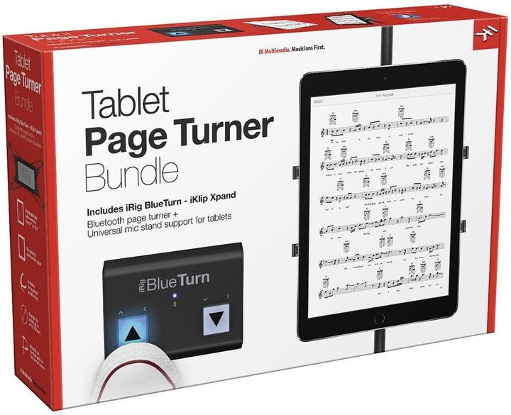 Actual product image IK Multimedia Tablet Page Turner Bundle (Controller)