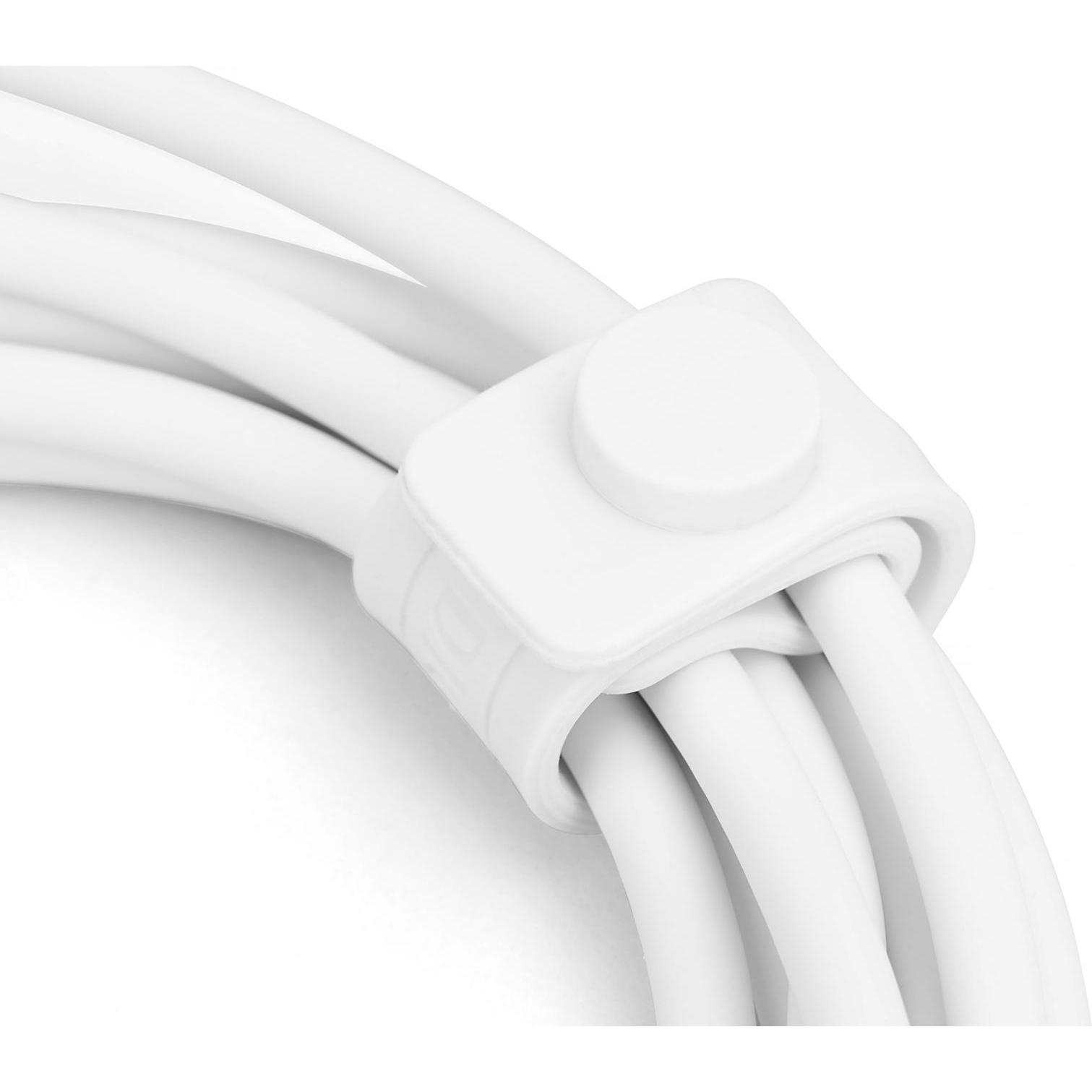 Thumbnail - Digitus Lightning Silikon Anschlusskabel, USB-A - Lightning 2m, weiss (2 m, USB 2.0), USB Kabel