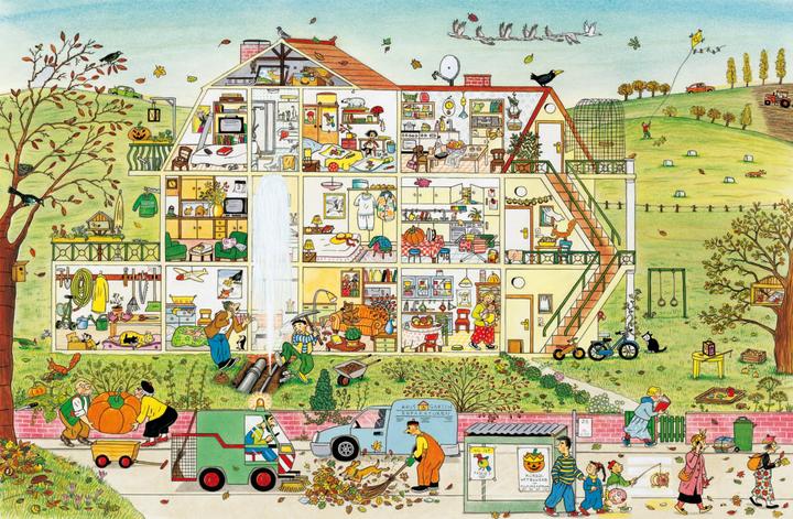 Image du produit Herbst-Wimmelbuch (Allemand, Red Lady Susanne Berner, 2018)