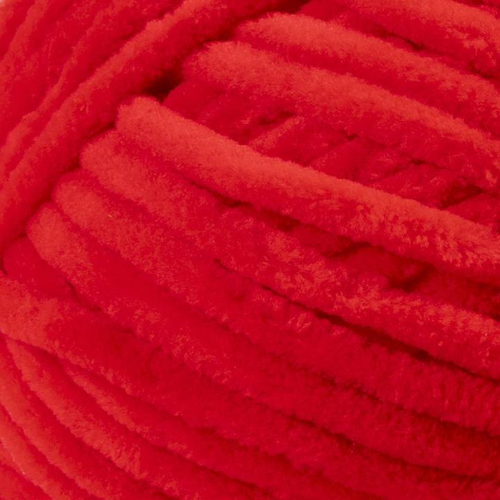 Produktbild Creativ Company Velour Yarn, L: 105 m, needle 5-6, red, 100 g/ 1 ball (105 m)